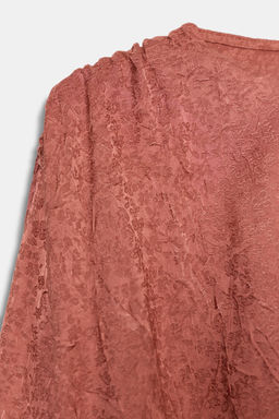 JACQUARD BALLOON TOP - Zara фото 9