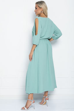 Платье Танго вдвоем НЬЮ (оливка) П11017 - Lt collection фото 2