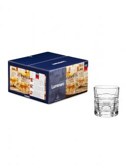 Набор стаканов для виски ДАЛЛАС ВРЕМЯ ДЕГУСТАЦИЙ 4шт 300мл