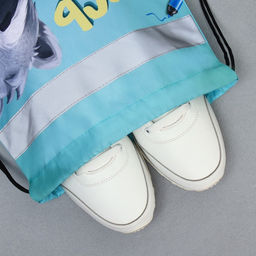 Мешок для обуви «Учусь на 5!» (со светоотражающим элементом) 41×34 см