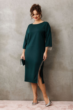 Платье Anastasia 1308 изумруд фото 4