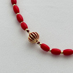 Чокер из Коралла 37 см +