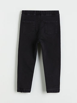 Basic Erkek ?ocuk Polar Astarl? Jean Pantolon