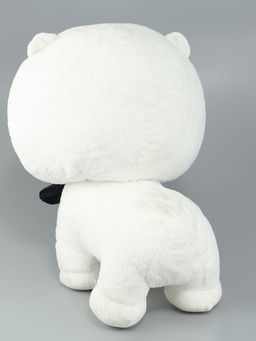 Мягкая игрушка «Собака в бабочке», 60 см, белая