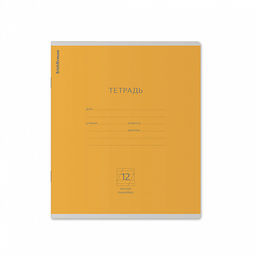 Цена за 280 шт. Тетрадь школьная ученическая ErichKrause Классика Nature Colors ассорти, 12 листов, косая линейка (в плёнке по 10 штук) фото 5