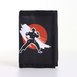 Кошелёк детский на липучке «Выбражулька», чёрный