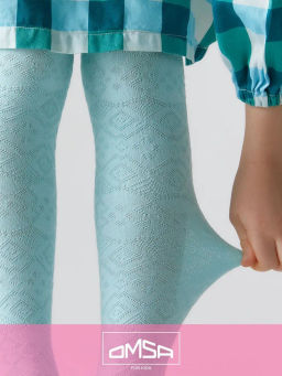 OMSA kids Collant 12A12-2 с жаккардовым рисунком - avorio фото 19