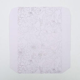 Цена за 5 шт. Кондитерская упаковка, коробка с ламинацией «Flowers», 20×20×4 см