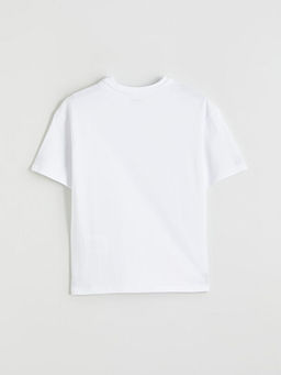 Bisiklet Yaka Basic K?z ?ocuk Ti??rt