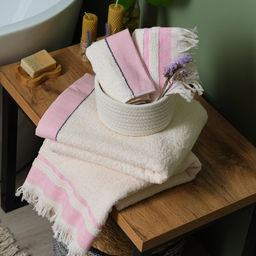 Полотенце махровое Love Life «Бриз» 30×50 см, розовый