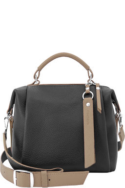 Сумка женская Ц-556.1 капучино+чёрный