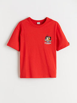 Nostaljik Maymun Bask?l? Erkek ?ocuk Ti??rt