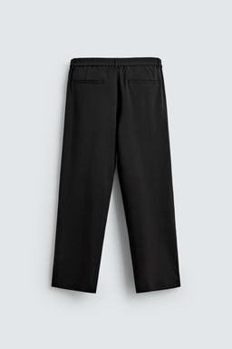 PANTAL?N FLUIDO RELAXED FIT / Marr?n - Zara фото 8