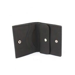 Портмоне мужское Croco-ПР-1054 натуральная кожа 2 отд, 3 карм, черный крейзи (4) 265390  фото 3