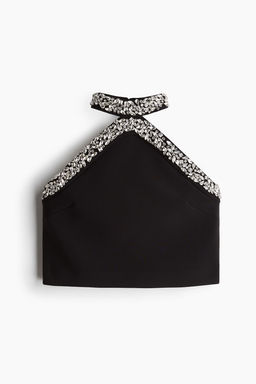 Top halter con strass - H&m фото 7