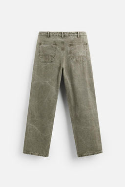 WASHED CARPENTER TROUSERS - Zara фото 34