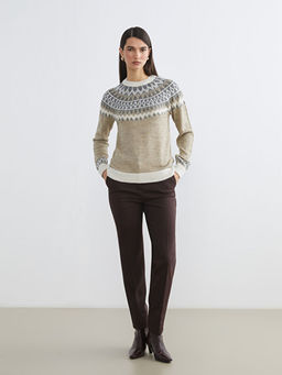 Y?ksek Bel Kad?n Cigarette Pantolon