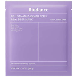 Biodance Rejuvenating Caviar PDRN Real Deep Mask, 34g - Ночная гидрогелевая маска с ПДРН и икрой