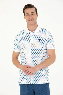 U. S. Polo Assn Мужская белая футболка