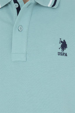 U. S. Polo Assn / Мужская мятная базовая футболка - U.s. polo assn фото 7