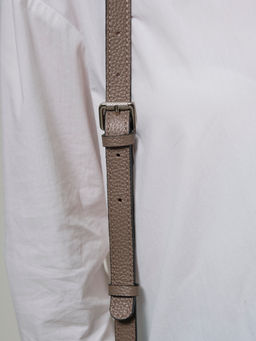 Сумка кожаная Azaro 31049 тауп