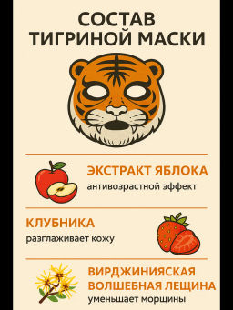 1 шт ! Тканевая маска для лица, омолаживающая, увлажняющая