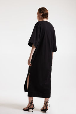 Vestido camiseta con detalle girado - H&m фото 3