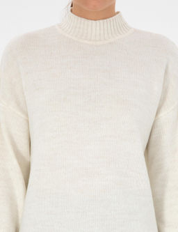 Ekru Comfort Fit Yar_m Bal_k__ Kazak - Pierre cardin фото 6
