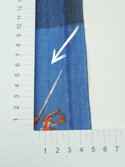 Рогожка Цветочное искушение, ш.1.5м, хлопок-100%, 165гр/м.кв, раппорт 63см - Купава фото 3