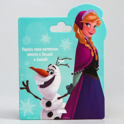 Наклейки для ногтей детские, Холодное сердце