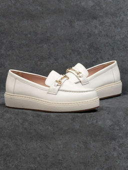 03-5062-6 BEIGE Лоферы женские (натуральная кожа)