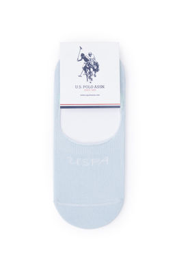 Женские голубые носки-балерины Неожиданная скидка в корзине - U.s. polo assn фото 4