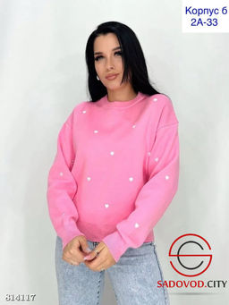 Свитер женский с принтом - Bruno фото 2