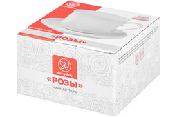 Чайная пара 2 пр. 450 мл 14*11*8,5 см Розы - Elan gallery фото 9