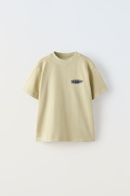 GARMENT DYE T-SHIRT VE BERMUDA SORT TAKIM - Zara фото 7