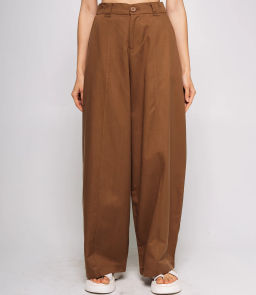 Брюки #КТ71020, коричневый