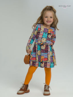 Платье Эля коты в горошек - Sovalina фото 6