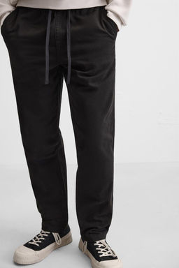 WASHED JOGGER WAIST TROUSERS - Zara фото 22