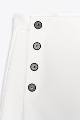 SKORT WITH BUTTONS - Zara фото 14