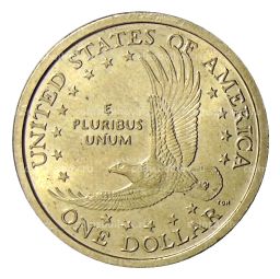 1 доллар 2000 года P США Сакагавея  Парящий Орел