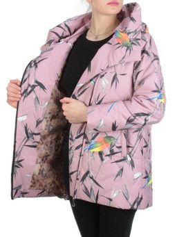 806 PINK Куртка демисезонная женская (100 гр. синтепон) - Фабричный китай фото 9