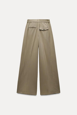TROUSERS WITH DOUBLE PLEAT - Zara фото 6