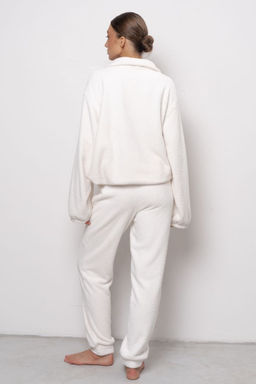 Брюки женские из теплой плюшевой ткани 6711W-50153.1H-121 - Almando melado фото 6