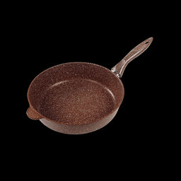 Сковорода 28 см, коричневая