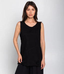 Майка #КТ2286, чёрный