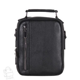Сумка мужская кожаная 8270-5QH black Heanbag в Новосибирске