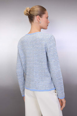 Mavi Dugme Detayl? Tuvit Gorunumlu Triko H?rka TWOAW26HI00227 - Trendyolmilla фото 4