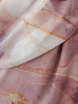 Большой, мягкий, тонкий и очень нежный двусторонний палантин с рисунком в стиле арт-дек - Tantino фото 5