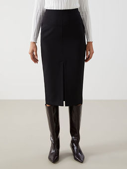 Beli Fermuarl? Kad?n Kalem Etek