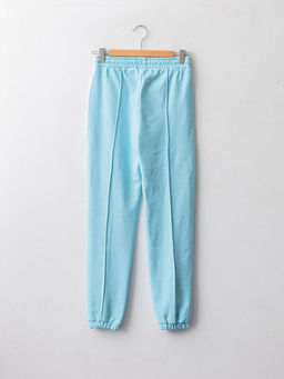 Beli Lastikli Bask?l? K?z ?ocuk Jogger E?ofman Alt? - Waikiki фото 2